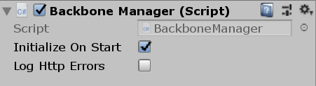 Set backbone manager image